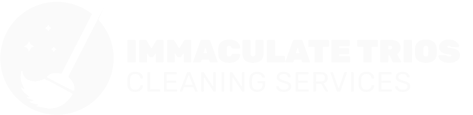 immaculate Trios Logo Main Watermark white